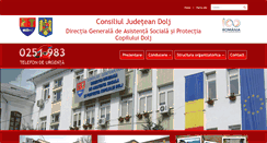 Desktop Screenshot of dgaspcdolj.ro